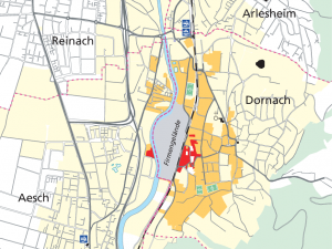Plan de la contamination du sol - Dornach.gif